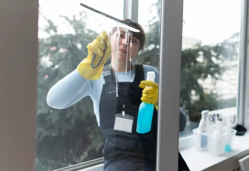 Nettoyage de vitres intérieures et extérieures à Saint-Pierre-Bellevue